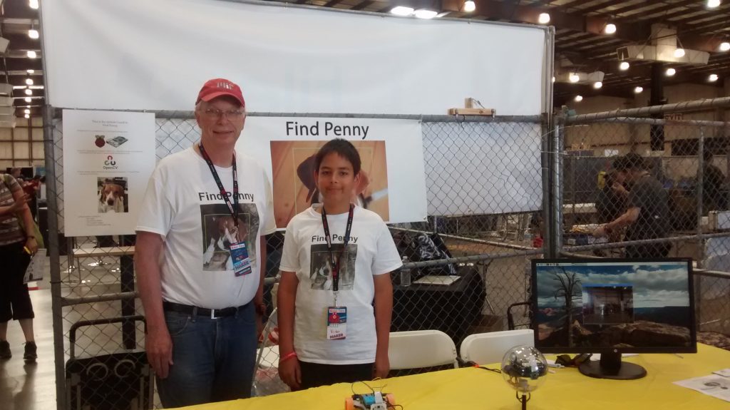 "Find Penny" at Bay Area Maker Faire 2017